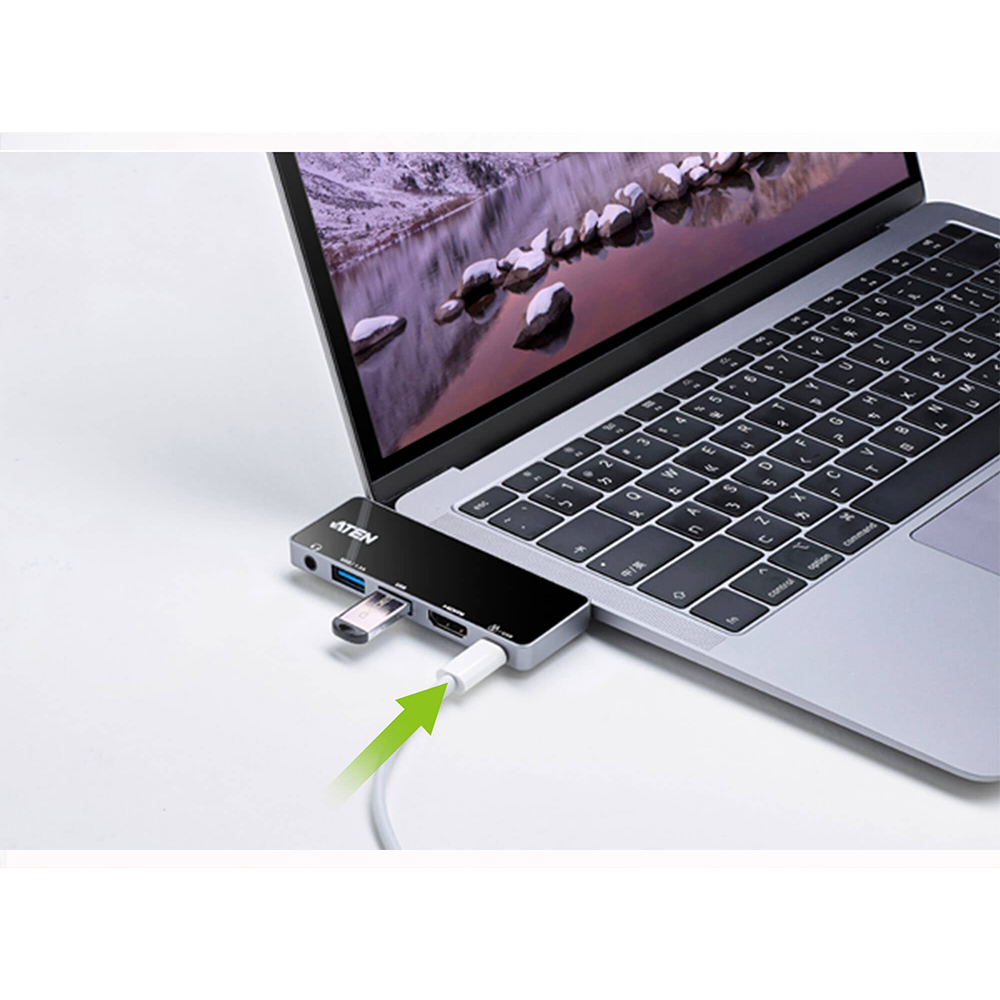 USB-C Travel Dock con Power Pass-Through - Image 8