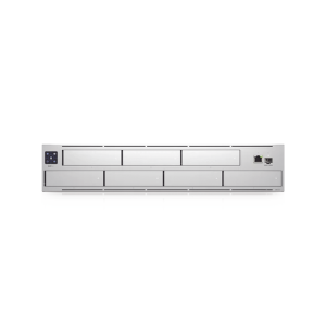 NVR PRO UniFi Protect, con bahía  para 7 discos duros, almacena hasta 20 cámaras 4k o 60 cámaras 1080p, pantalla táctil