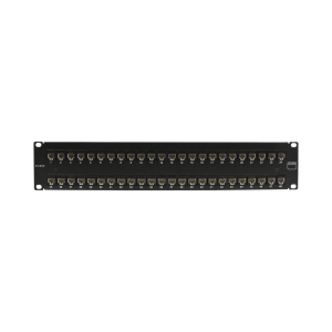 Patch Panel Ultramax. UTP, Precargado con Jacks Cat5e, 48 Puertos, Plano, 2U