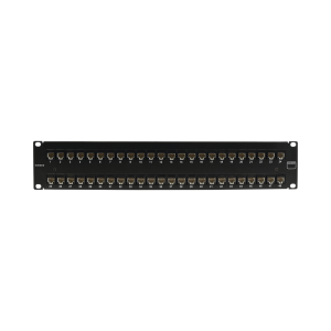 Patch Panel Ultramax. UTP, Precargado con Jacks Cat6A, 48 Puertos, Plano, 2U
