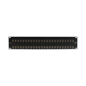 Patch Panel Ultramax. UTP, Precargado con Jacks Cat6, 48 Puertos, Plano, 2U