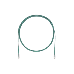 Cable de Parcheo TX6, UTP Cat6, Di?metro Reducido (28AWG), Color Verde, 3.05 Metros (10 Pies)