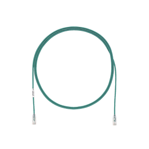 Cable de Parcheo TX6, UTP Cat6, Di?metro Reducido (28AWG), Color Verde, 9.14 Metros (30 Pies)