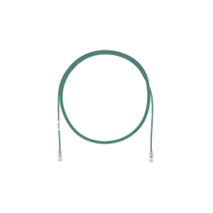 Cable de Parcheo TX6, UTP Cat6, Di?metro Reducido (28AWG), Color Verde, 0.91 Metros (3 Pies)
