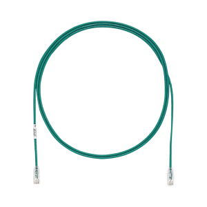 Cable de Parcheo TX6, UTP Cat6, Di?metro Reducido (28AWG), Color Verde, 1.83 Metros (6 Pies)