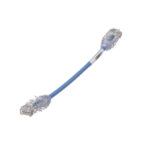 Cable de Parcheo TX6, UTP Cat6, Di?metro Reducido (28AWG), Color Azul, 15.2 cm (6 pulgadas)