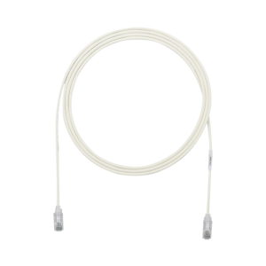 Cable de Parcheo TX6, UTP Cat6, Di?metro Reducido (28AWG), Color Gris, 2.13 Metros (7 Pies)