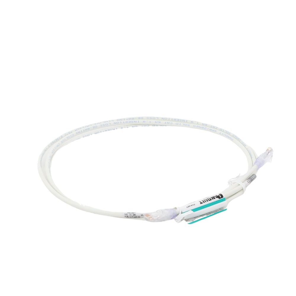 Cable de Parcheo UTP Cat6A, CM/LSZH, Di?metro Reducido (28AWG), Color Blanco Mate, 2.13 Metros (7 Pies) - Image 4