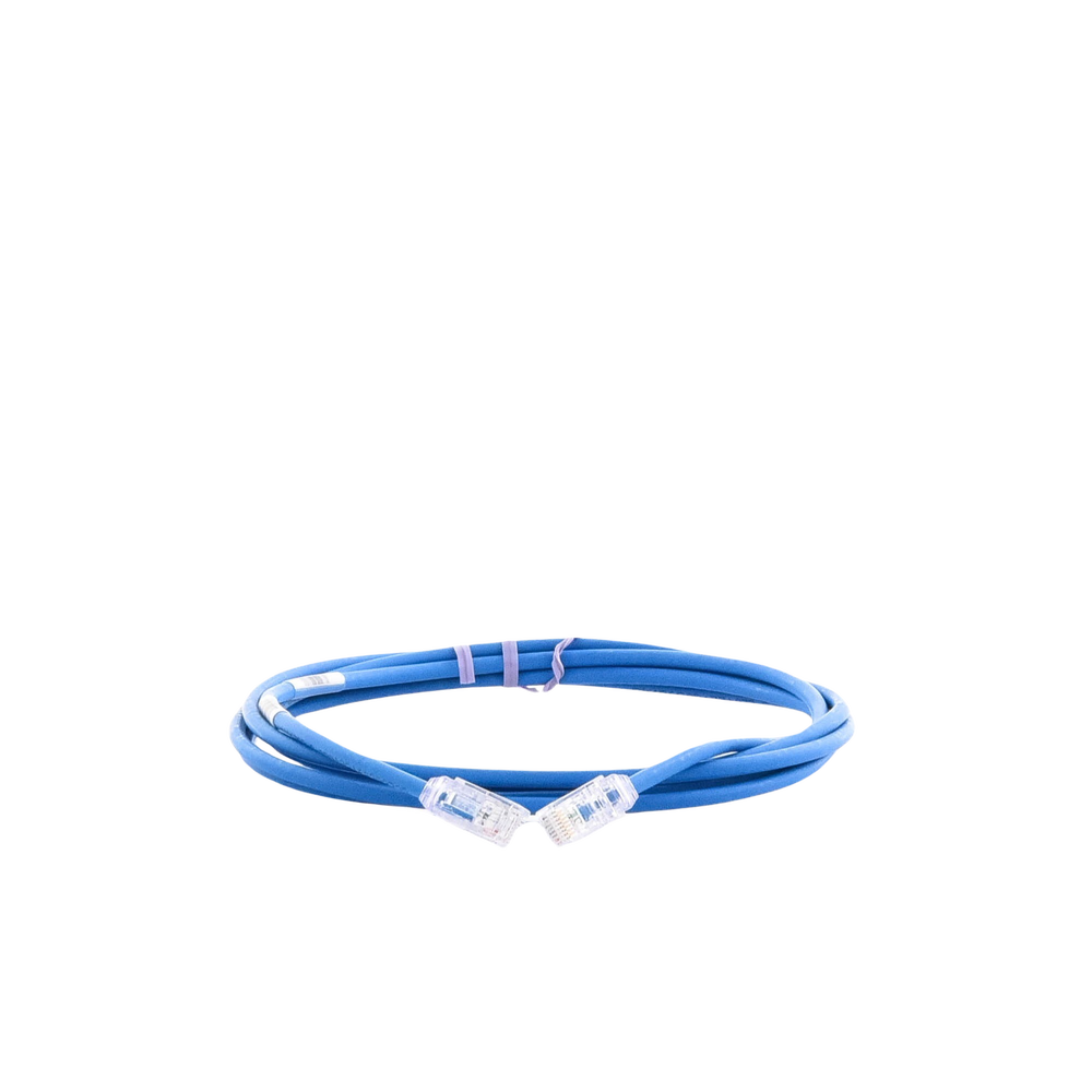 Cable de Parcheo UTP Cat6A, CM/LSZH, Di?metro Reducido (28AWG), Color Azul, 2.44 Metros (8 Pies) - Image 2