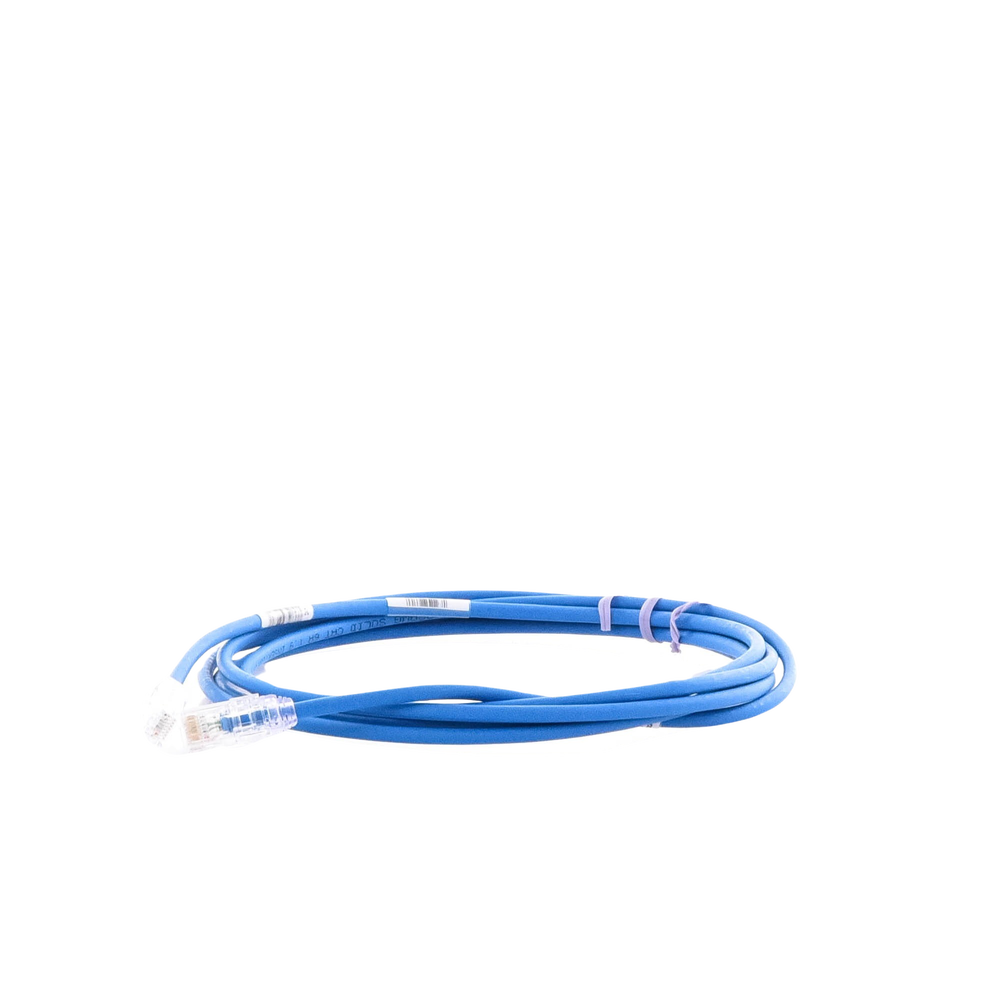 Cable de Parcheo UTP Cat6A, CM/LSZH, Di?metro Reducido (28AWG), Color Azul, 2.44 Metros (8 Pies) - Image 3