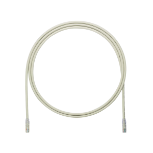 Cable de Parcheo UTP, Cat6A, 24 AWG, CM, Color Gris, 3.05 Metros (10 Pies)