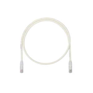 Cable de Parcheo UTP, Cat6A, 24 AWG, CM, Color Blanco, 2.74 Metros (9 Pies)