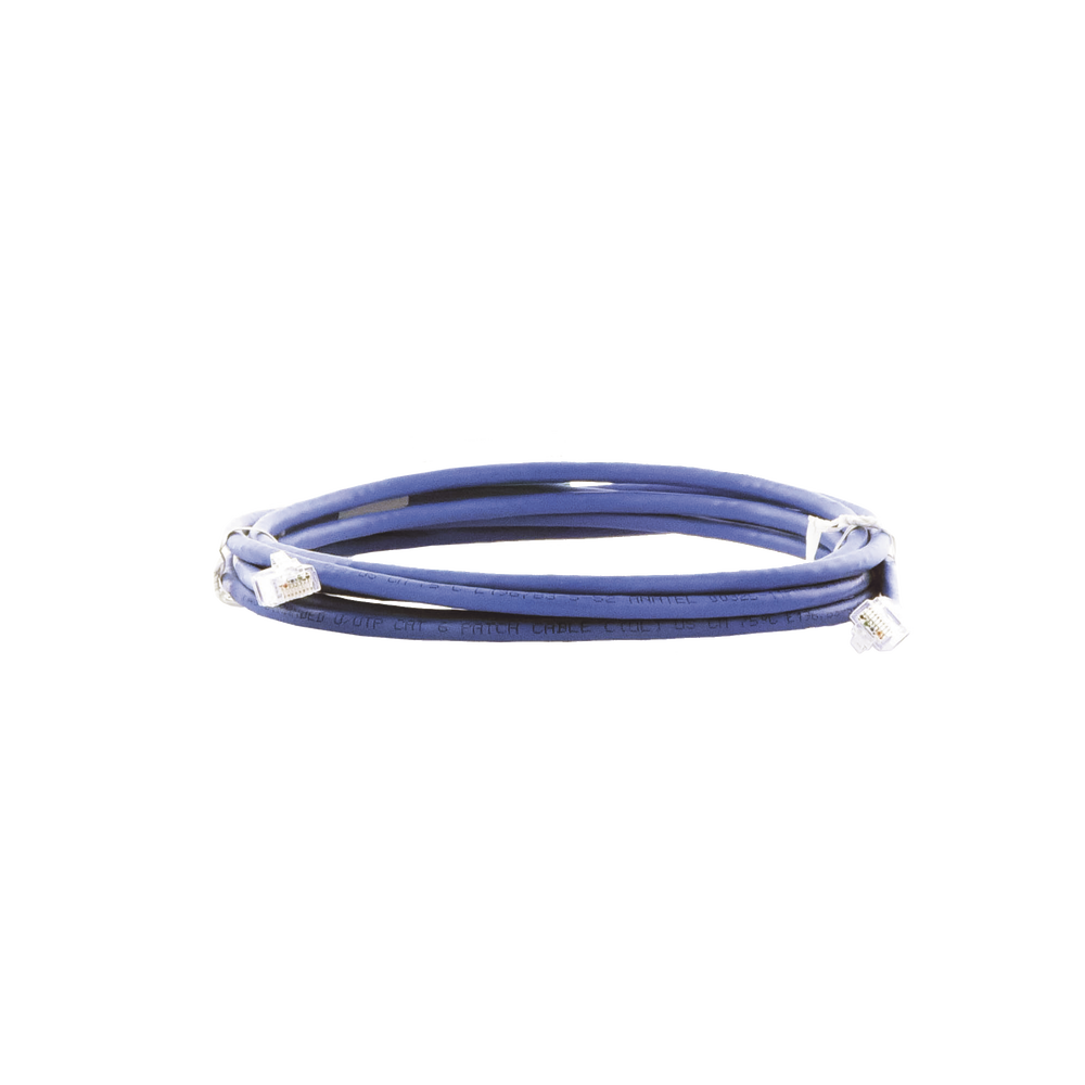 Cable de Parcheo TX6, UTP Cat6, 24 AWG, CM, Color Azul, 3.05 Metros (10 Pies) - Image 2