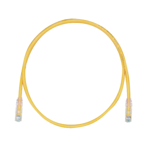 Cable de Parcheo TX6, UTP Cat6, 24 AWG, CM, Color Amarillo, 3.05 Metros (10 Pies)
