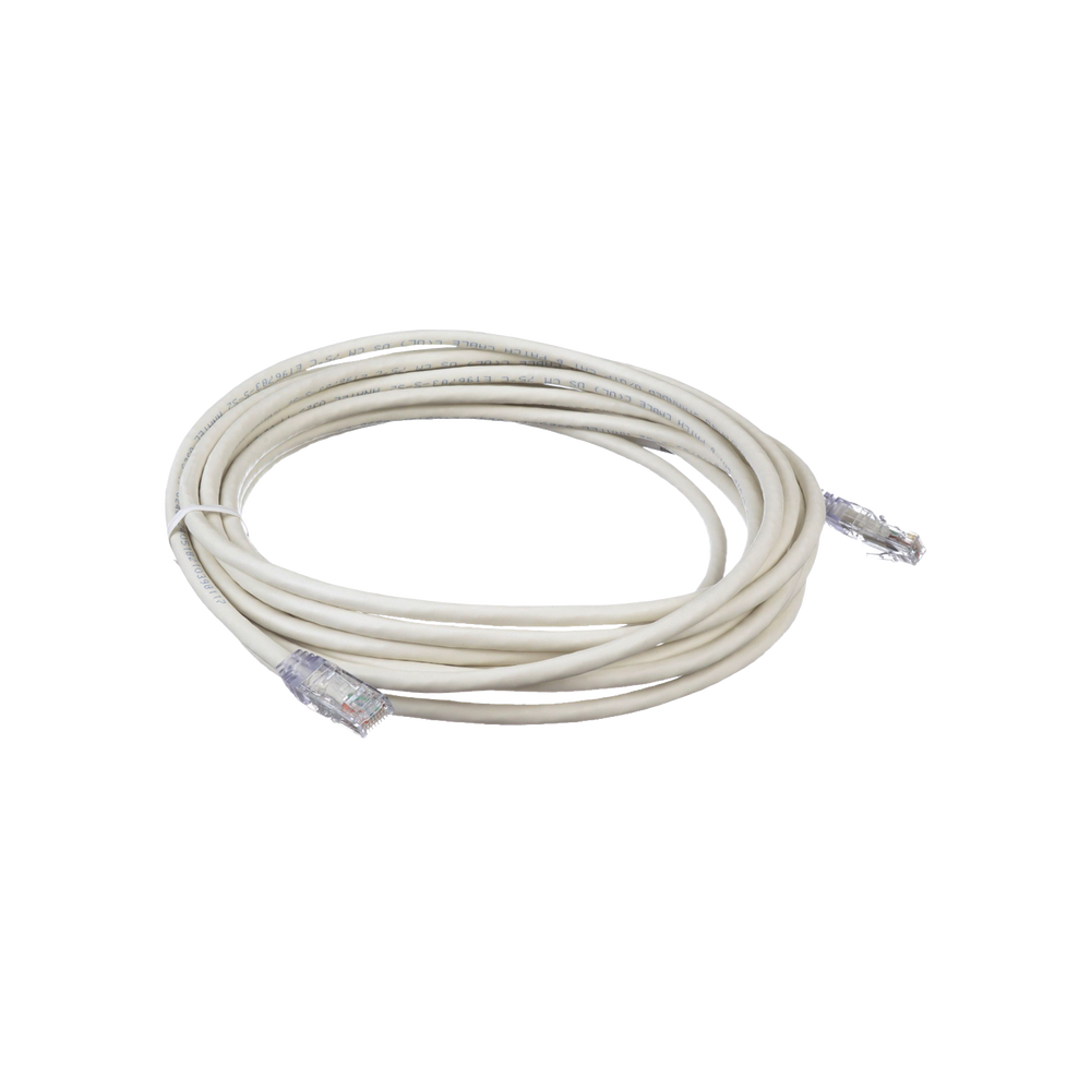 Cable de Parcheo TX6, UTP Cat6, 24 AWG, CM, Color Blanco, 6.1 Metros (20 Pies) - Image 2