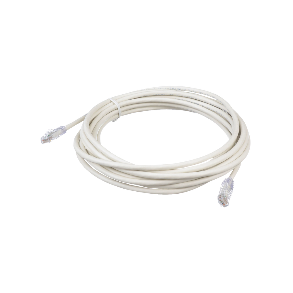 Cable de Parcheo TX6, UTP Cat6, 24 AWG, CM, Color Blanco, 6.1 Metros (20 Pies) - Image 3