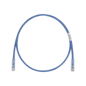 Cable de Parcheo TX6, UTP Cat6, 24 AWG, CM, Color Azul, 10.67 Metros (35 Pies)