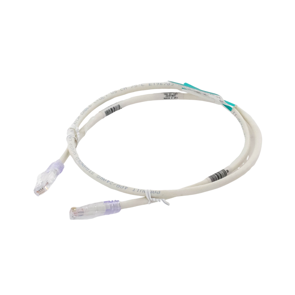 Cable de Parcheo TX6, UTP Cat6, 24 AWG, CM, Color Blanco Mate, 0.91 Metros (3 Pies) - Image 5