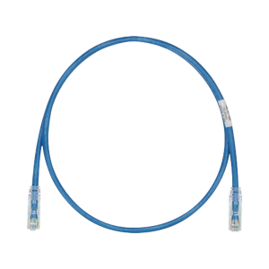 Cable de Parcheo TX6, UTP Cat6, 24 AWG, CM, Color Azul, 1.22 Metros (4 Pies)