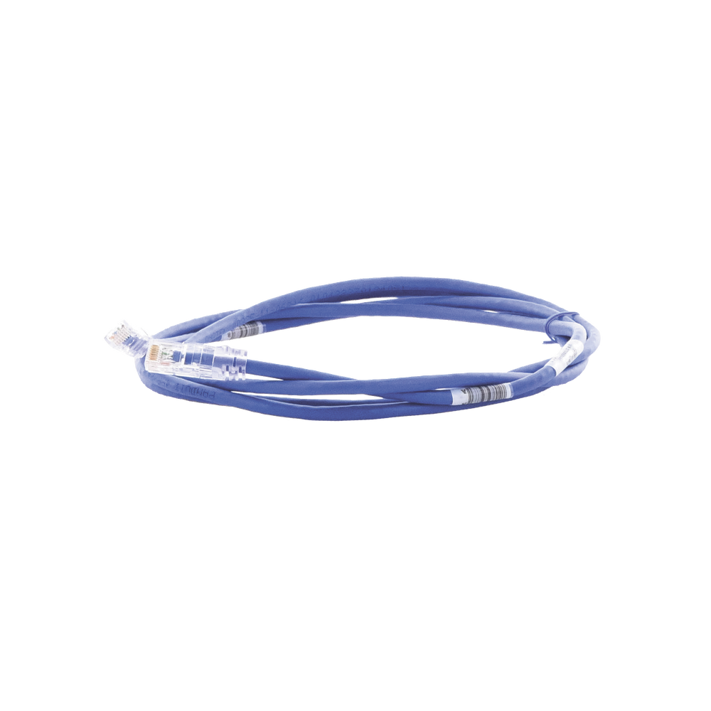 Cable de Parcheo TX6, UTP Cat6, 24 AWG, CM, Color Azul, 2.13 Metros (7 Pies) - Image 2