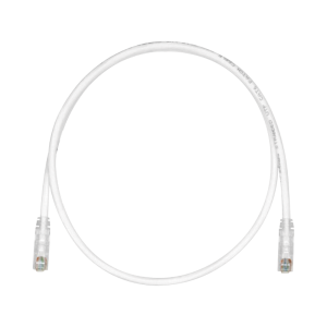 Cable de Parcheo TX6, UTP Cat6, 24 AWG, CM, Color Blanco Mate, 2.13 Metros (7 Pies)