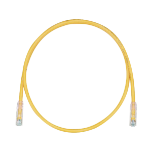 Cable de Parcheo TX6, UTP Cat6, 24 AWG, CM, Color Amarillo, 2.13 Metros (7 Pies)