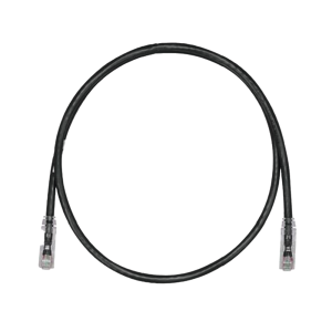 Cable de Parcheo TX6, UTP Cat6, 24 AWG, LSZH, Color Negro, 8 Metros (26.25 Pies)