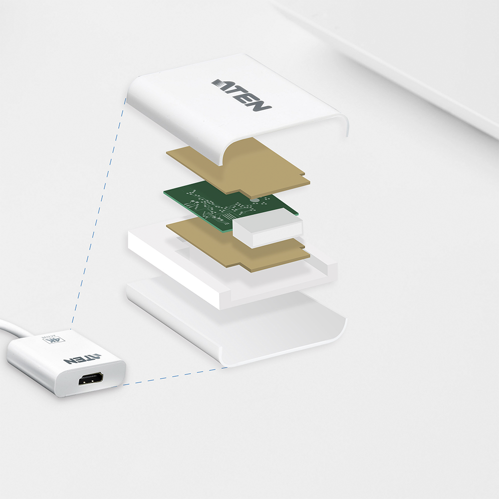 Adaptador activo de DisplayPort a HDMI | 4K | Compatible con audio | - Image 4