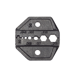 Matriz Ponchadora para RG58, RG59, RG62 y RG174. Compatible con Pinza Ponchadora VDV200-010