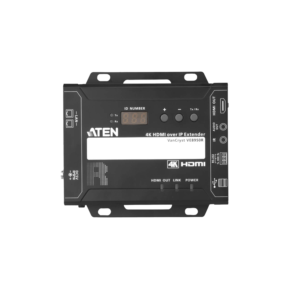 Receptor HDMI | IP | 4K @ 30Hz | 4:4:4 | EDID Expert™ | Protocolo CLI Telnet o RS-232 | Conexión Punto a Punto o Multipunto a Multipunto - Image 5