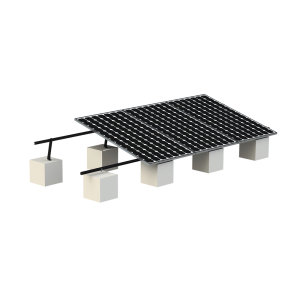 Montaje para Panel Solar, Riel "8" de 5400mm para Módulos con Espesor de 30-35mm, Velocidad de Viento Máx. 136km/h (20° a 45°) Con Anodizado Negro