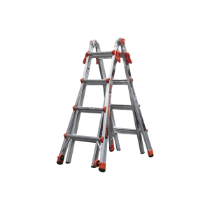 Escalera Multi-Posiciones de 5.18 m (17') para Superficies Inclinadas (SKU 15417-001).