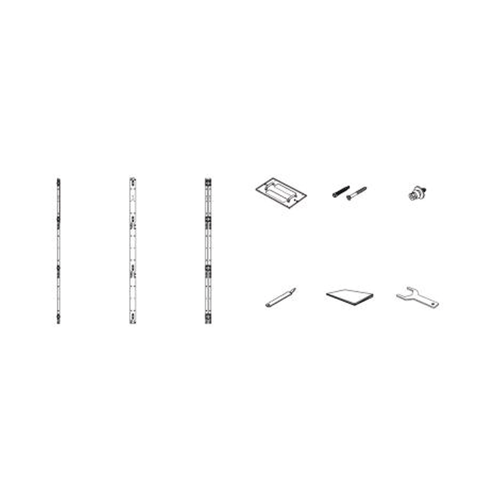 KIT 3X3 DE MONTAJE P/PANELES LED USO EN INTERIOR COMPATIBLE CON LINEAS IER/IFR - Image 3