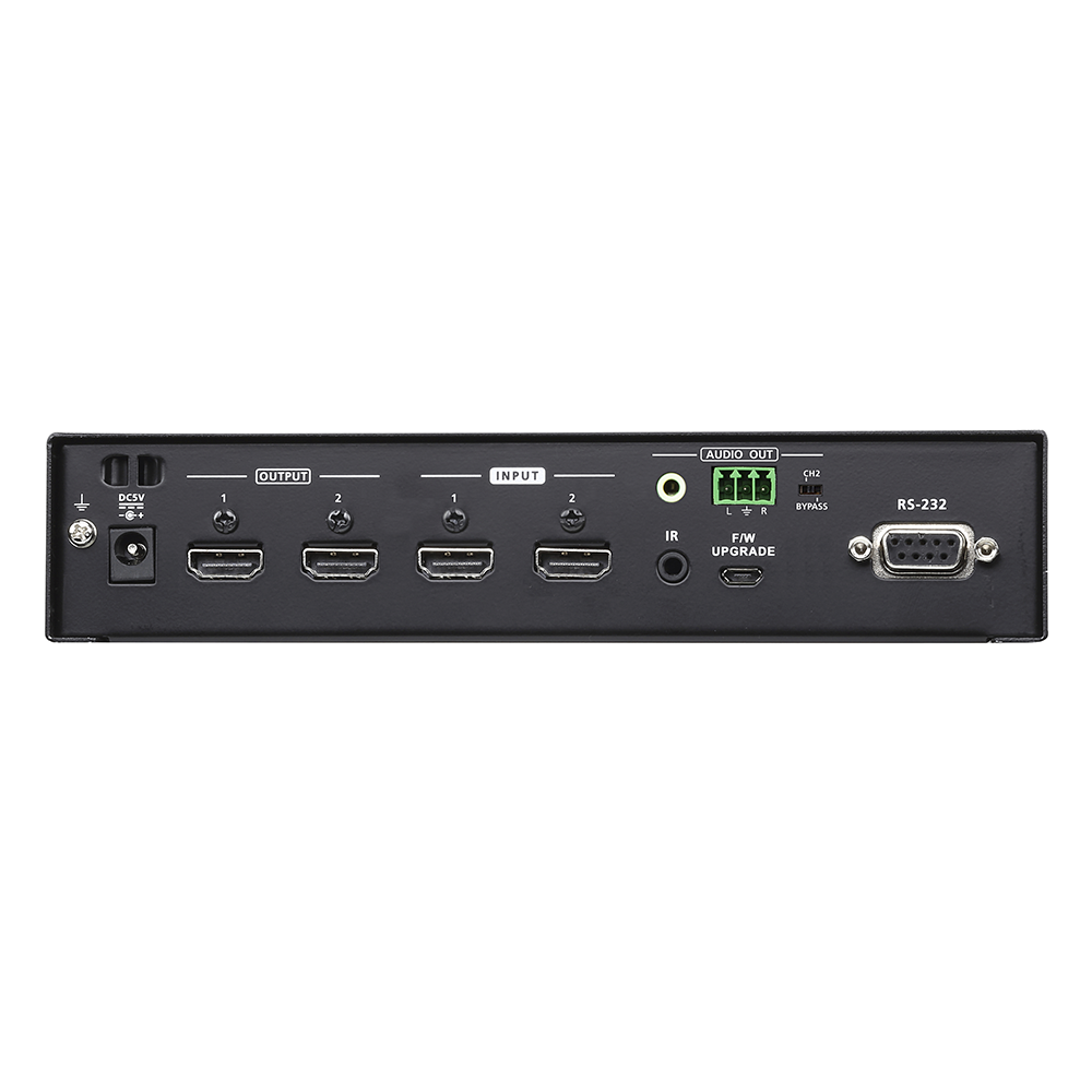 Conmutador matricial HDMI 2 x 2 True 4K con desembebedor de audio - Image 3