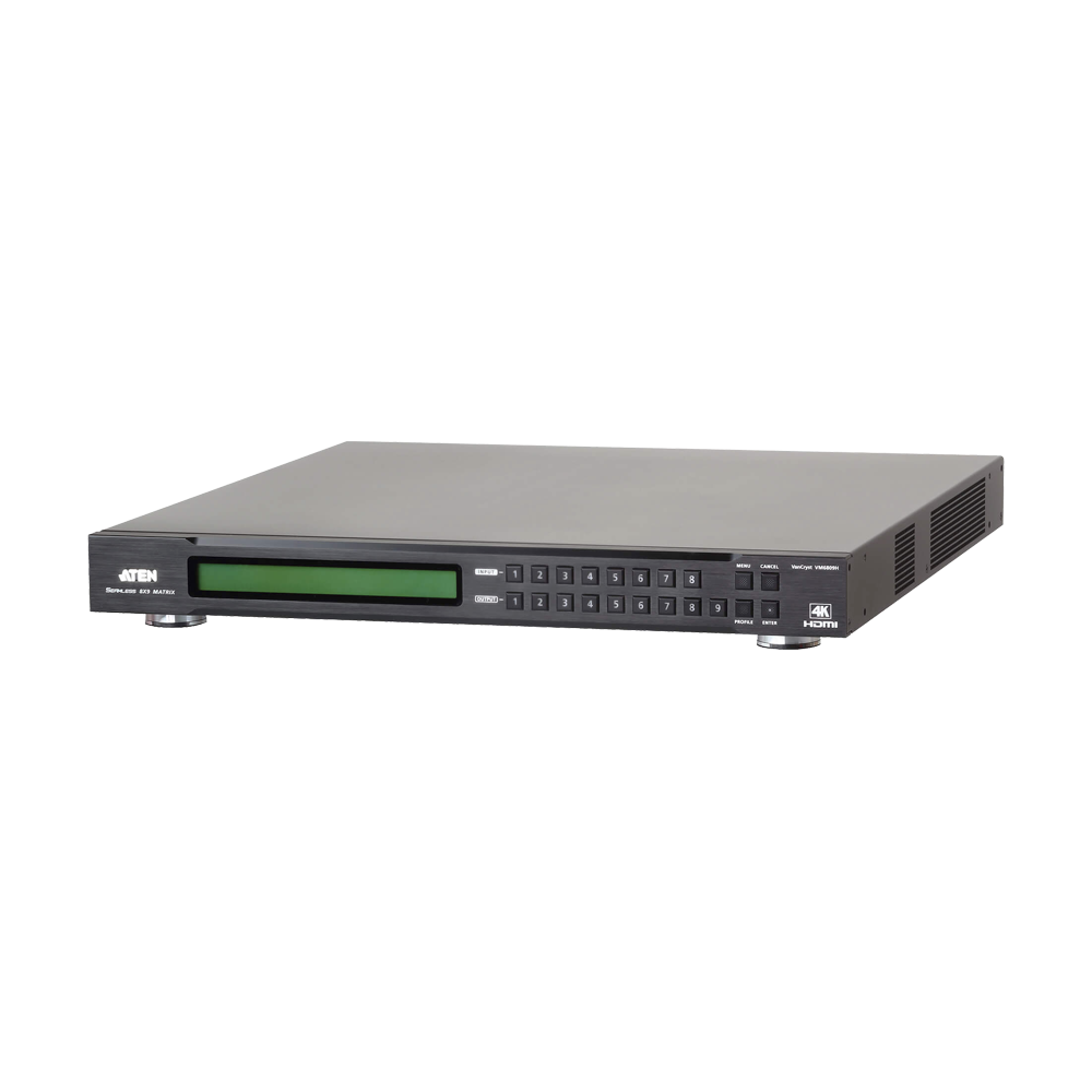 Matriz HDMI 8x9 | Escalador 4K | HDCP 2.2 | Compatible con VideoWall | EDID Expert