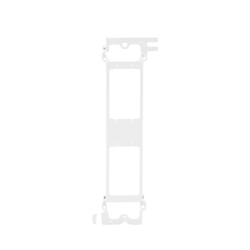 Montaje de Pared para Panel de Parcheo de 12 Puertos, Color Blanco - Image 3