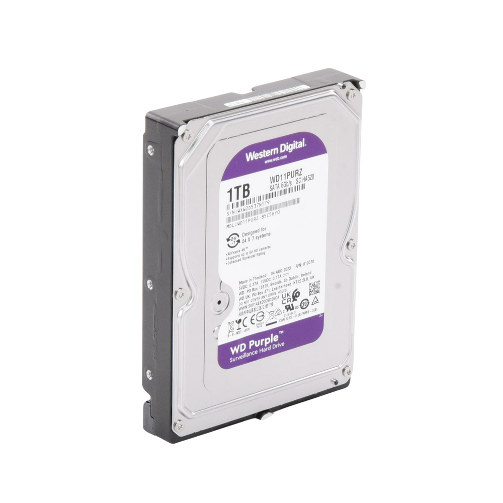 Disco Duro Purple de 1 TB / 5400 RPM / Optimizado para Soluciones de Videovigilancia / Uso 24-7 / 3 Años de Garantia - Image 4