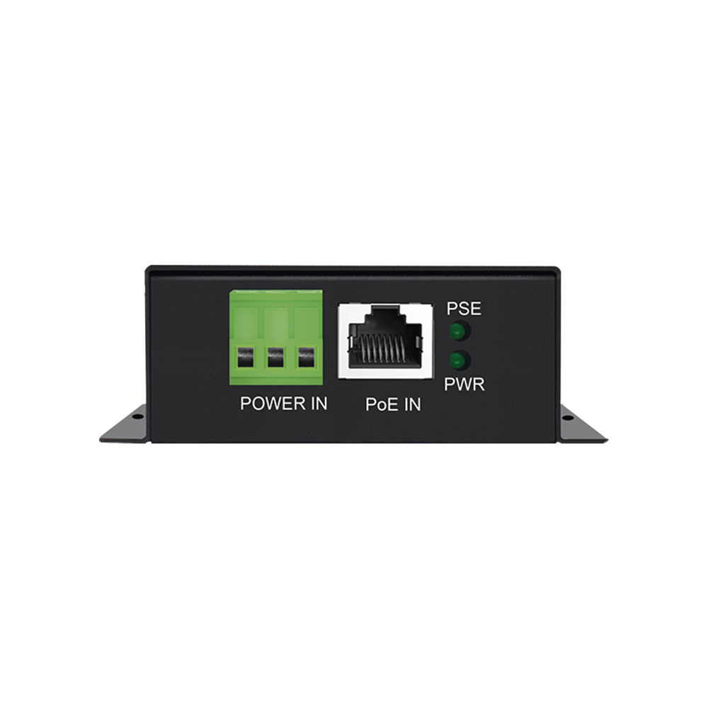 Convertidor PoE Industrial / Entrada PoE 802.3 af/at / Salida PoE pasivo 24V / Conexión plug and play / Alcance de hasta 100 metros / Ideales para Enlaces Inalámbricos - Image 2