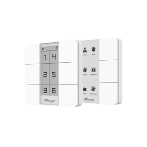Panel Inteligente con Botones Programables y Display Digital para Automatización LoRaWAN