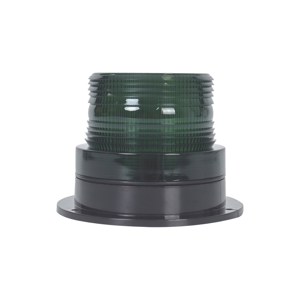 Burbuja Brillante de Larga Vida Útil, con 8 LEDs Color Verde, Domo Verde, 12Vcd - Image 2