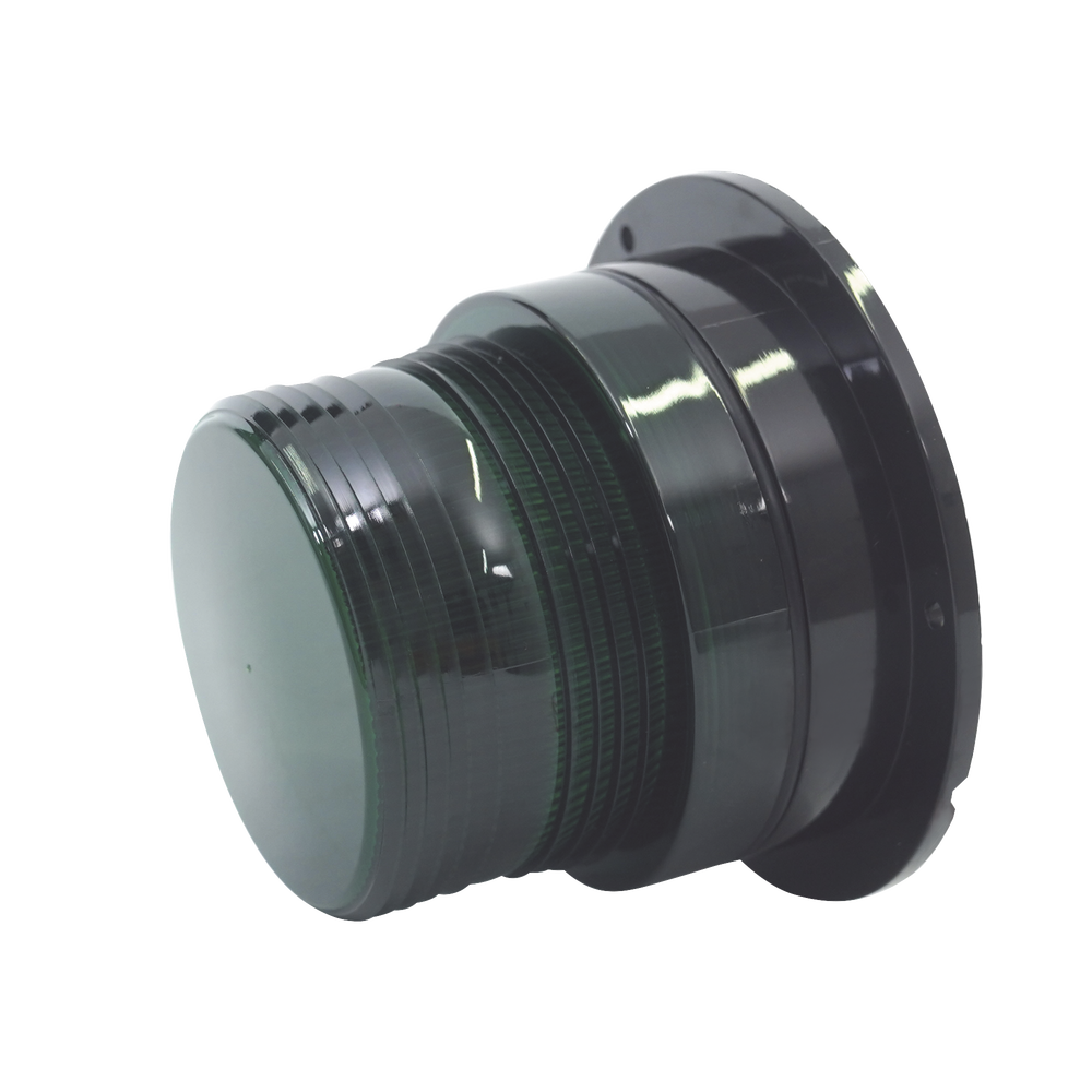 Burbuja Brillante de Larga Vida Útil, con 8 LEDs Color Verde, Domo Verde, 12Vcd - Image 3