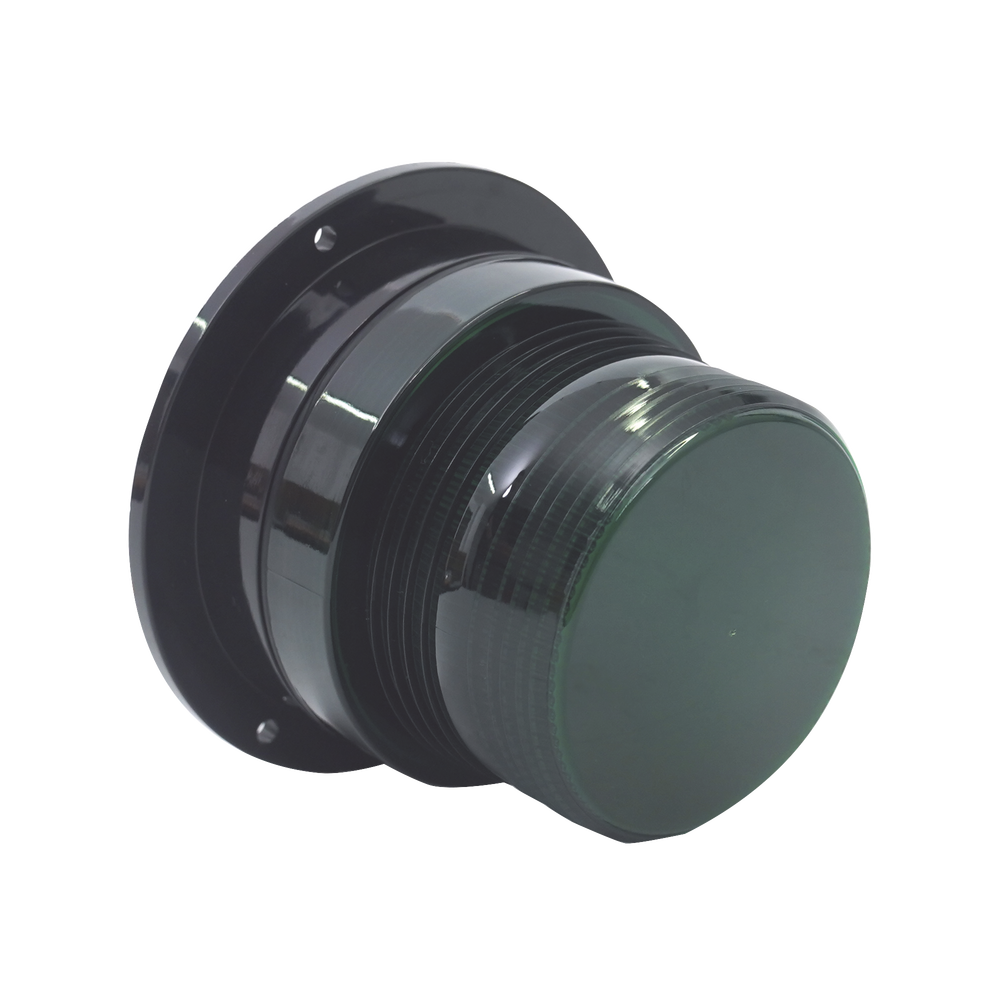 Burbuja Brillante de Larga Vida Útil, con 8 LEDs Color Verde, Domo Verde, 12Vcd - Image 4