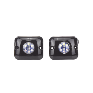 Estrobos Ocultos de 6 LED, Color ámbar / claro