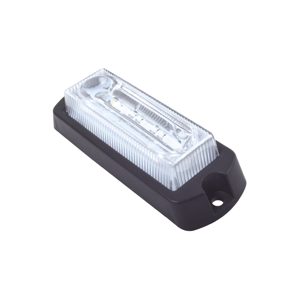 Luz Auxiliar Ultra Brillante X13 de 4 LEDs, Color Azul, con mica transparente - Image 2