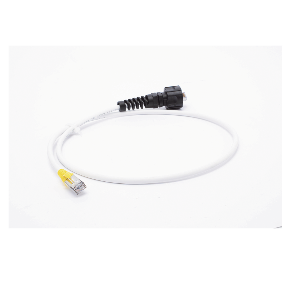 Patch Cord Reforzado Industrial (Ruggedized), Cat6A Blindado S/FTP, CM/LS0H, 0.91 Metros (3 Pies) - Image 3