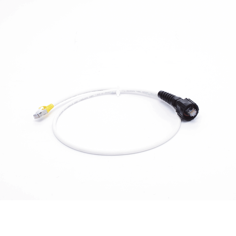 Patch Cord Reforzado Industrial (Ruggedized), Cat6A Blindado S/FTP, CM/LS0H, 0.91 Metros (3 Pies) - Image 4