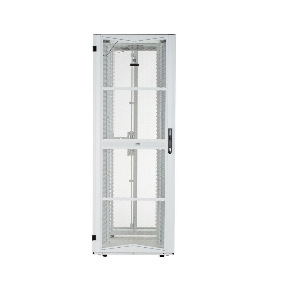 Gabinete FlexFusion para Centros de Datos, 42 UR, 600 mm de Ancho, 1070 mm de Profundidad, Fabricado en Acero, Color Blanco - Image 2