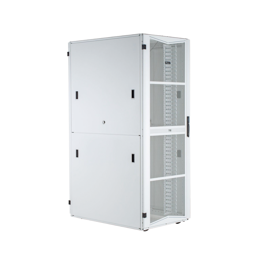 Gabinete FlexFusion para Centros de Datos, 42 UR, 600 mm de Ancho, 1070 mm de Profundidad, Fabricado en Acero, Color Blanco - Image 3