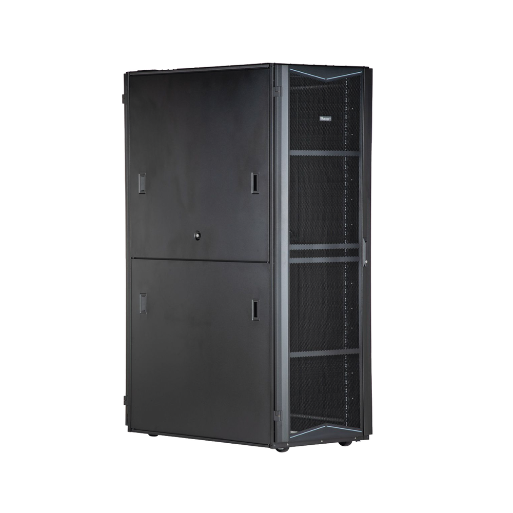 Gabinete FlexFusion para Centros de Datos, 45 UR, 800 mm de Ancho, 1200 mm de Profundidad, Fabricado en Acero, Color Negro - Image 3