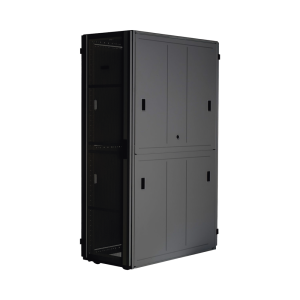 Gabinete FlexFusion™ XGL (Light) para Centros de Datos, 42 UR, 800 mm de Ancho, 1070 mm de Profundidad, Fabricado en Acero, Color Negro